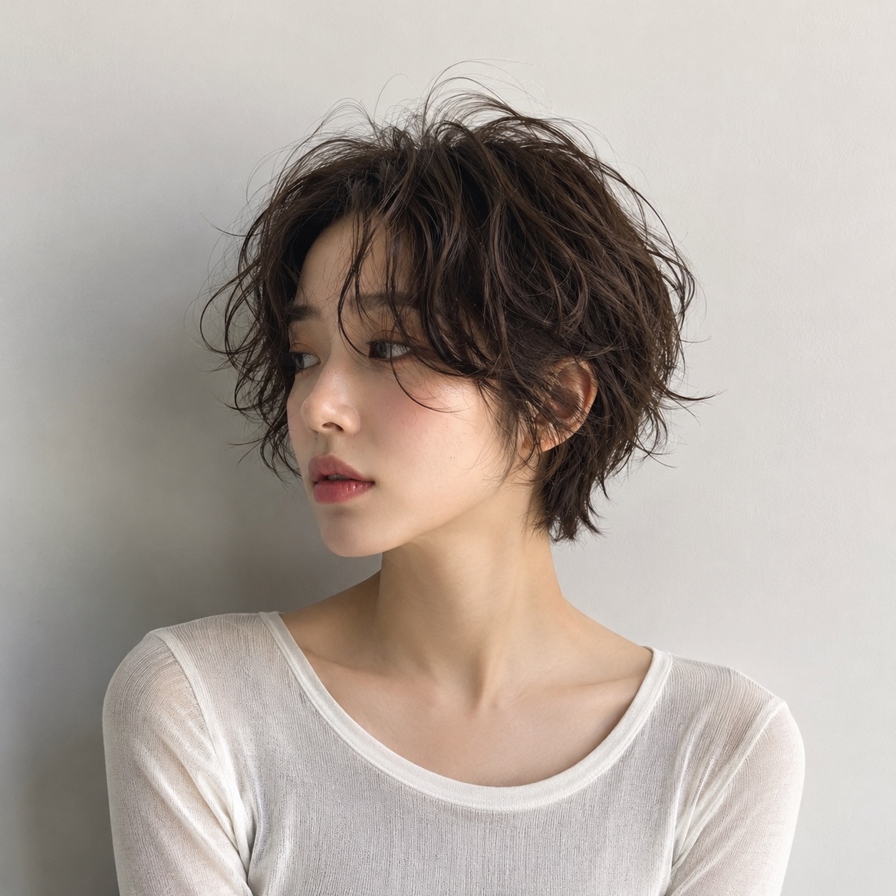 Urban Trend Texture Perm Style